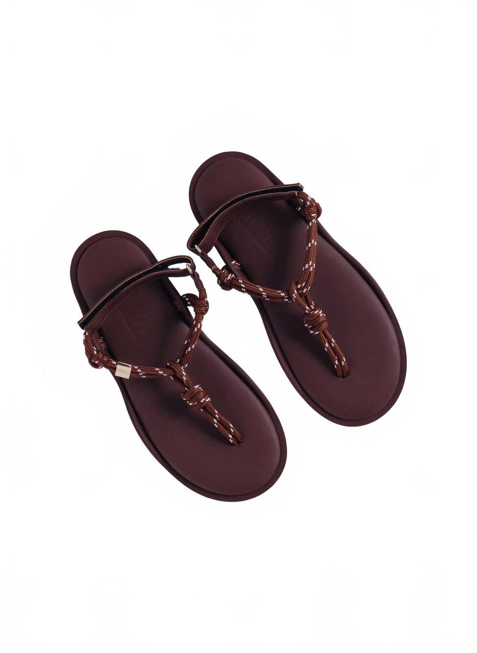 NEW FLOWZE women's flo sandal in monocolor brown